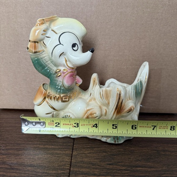 Vintage Mickey Mouse Planter Approx 7" Long From Walt Disney Prod - Picture 10 of 11